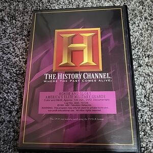 History Channel Where The Past Comes Alive Honor& Glory Elite Military Guard DVD